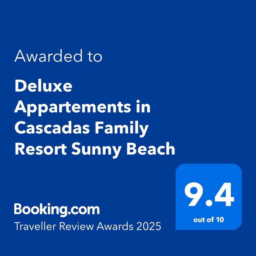 Wonderful Deluxe Appartement In Cascadas Family Resort Sunny Beach Exterior foto